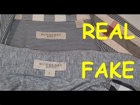 burberry brit polo shirt fake|Burberry polo shirt real vs fake. How to spot original  .